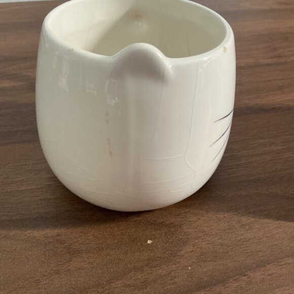 WHITE CAT FACE WITH EARS COFFEE/TEA MUGS SET OF 4 - Picture 7 of 10